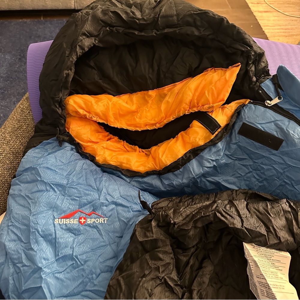 Sleeping Bag - Suisse Sport Mummy Bag in Blue